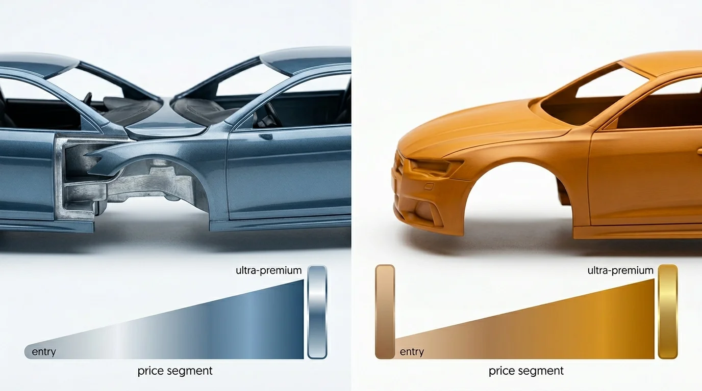 Materialvergleich: Wiederverkaufswert von Diecast- und Resin-Modellen